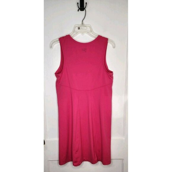 Arc'teryx Soltera Dress L Sleeveless UPF 50+ Travel Athletic Outdoor Casual Pink - Picture 2 of 5